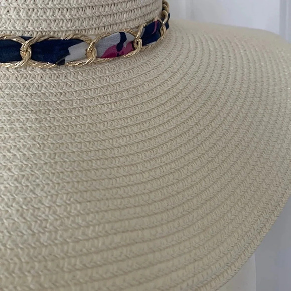 Ivory derby 🐎 floppy hat Napa wine tasting - Picture 5 of 7